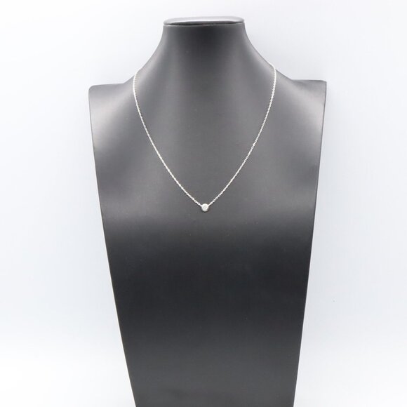 CARTIER 18k White Gold Diamond Necklace - Picture 4 of 4